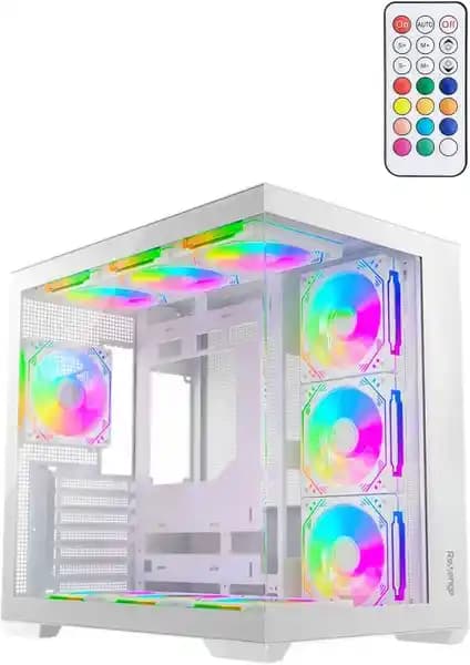 Revenge Supernova RGB Fanlı ATX Temperli Cam Panel Akvaryum Tasarımlı Oyun Kasası