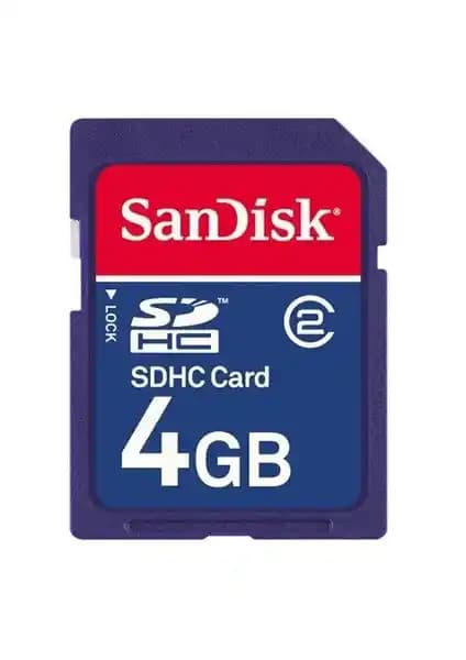 Sandisk 4 GB Class 4 SDHC Hafıza Kartı ile Güvenilir ve Hızlı Depolama Çözümü