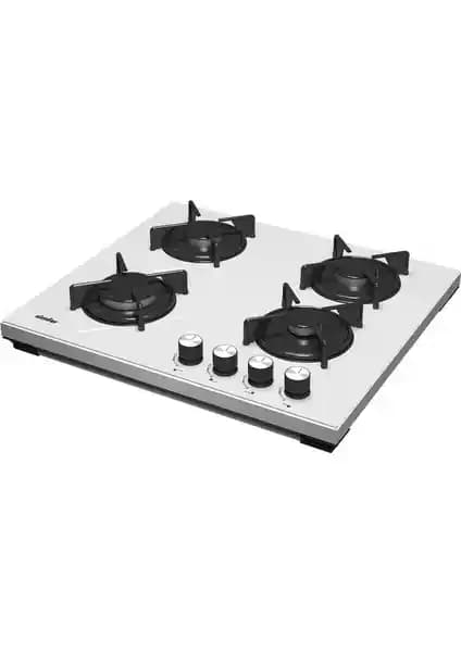 Simfer Cam Set Üstü Beyaz Ocak 3036-Dg: Fonksiyonel ve Güvenli Gazlı Ocak Modeli
