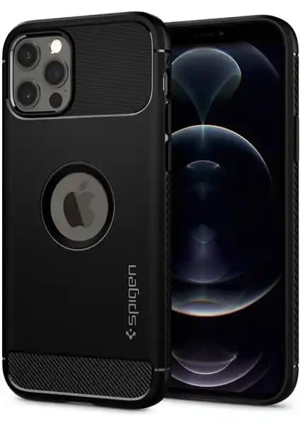 Spigen iPhone 12 ve 12 Pro Rugged Armor Matte Black Kılıf: Dayanıklı ve Şık Koruma