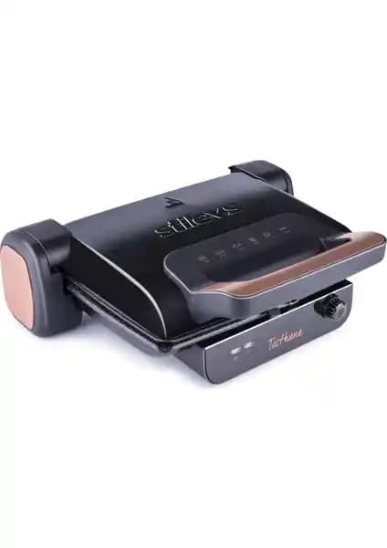 Stilevs Tosthane Granit Tost Makinesi Siyah ile Fonksiyonel ve Şık Mutfak Çözümleri