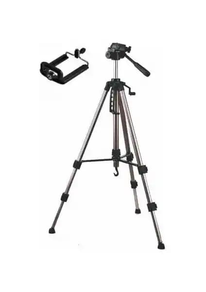 Tripod Ltd Profesyonel Tripod Ayak 170 cm Telefon Tutuculu Çok Yönlü Çekim Çözümü