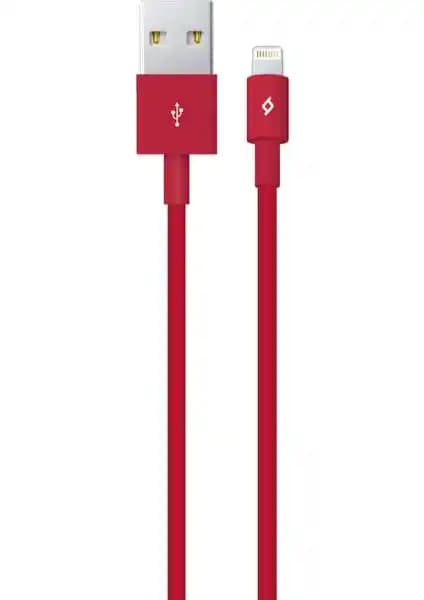 Ttec Lightning Veri ve Şarj Kablosu 1 m Kırmızı: iPhone İçin Hızlı ve Güvenilir Çözüm