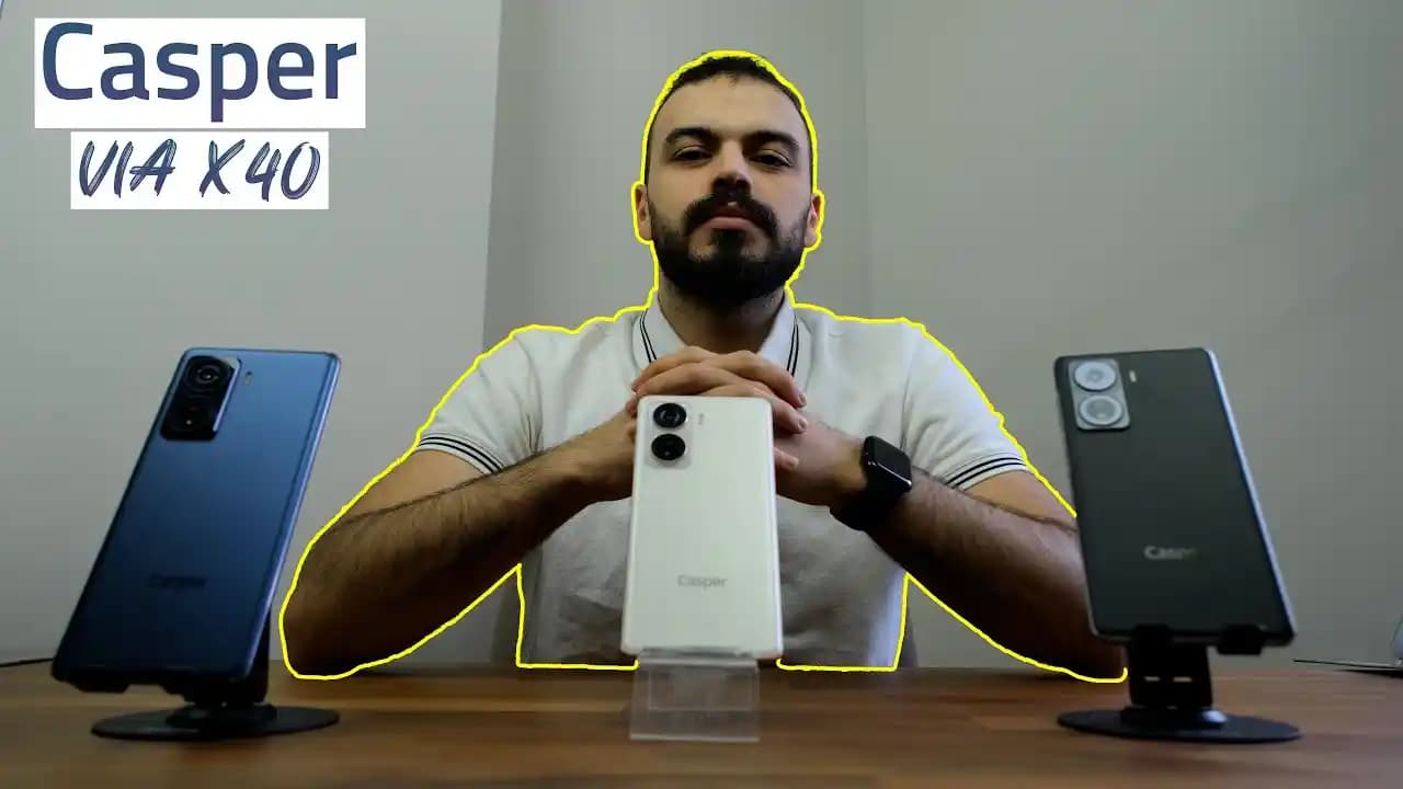 Casper Via A40 ve X40 Akıllı Telefon Modellerinin Teknik Özellikleri ve Karşılaştırması