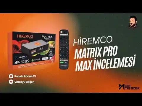 Hiremco Matrix Pro Max: Elektronik ve Gelişmiş Teknolojilerin Güncel Örneği