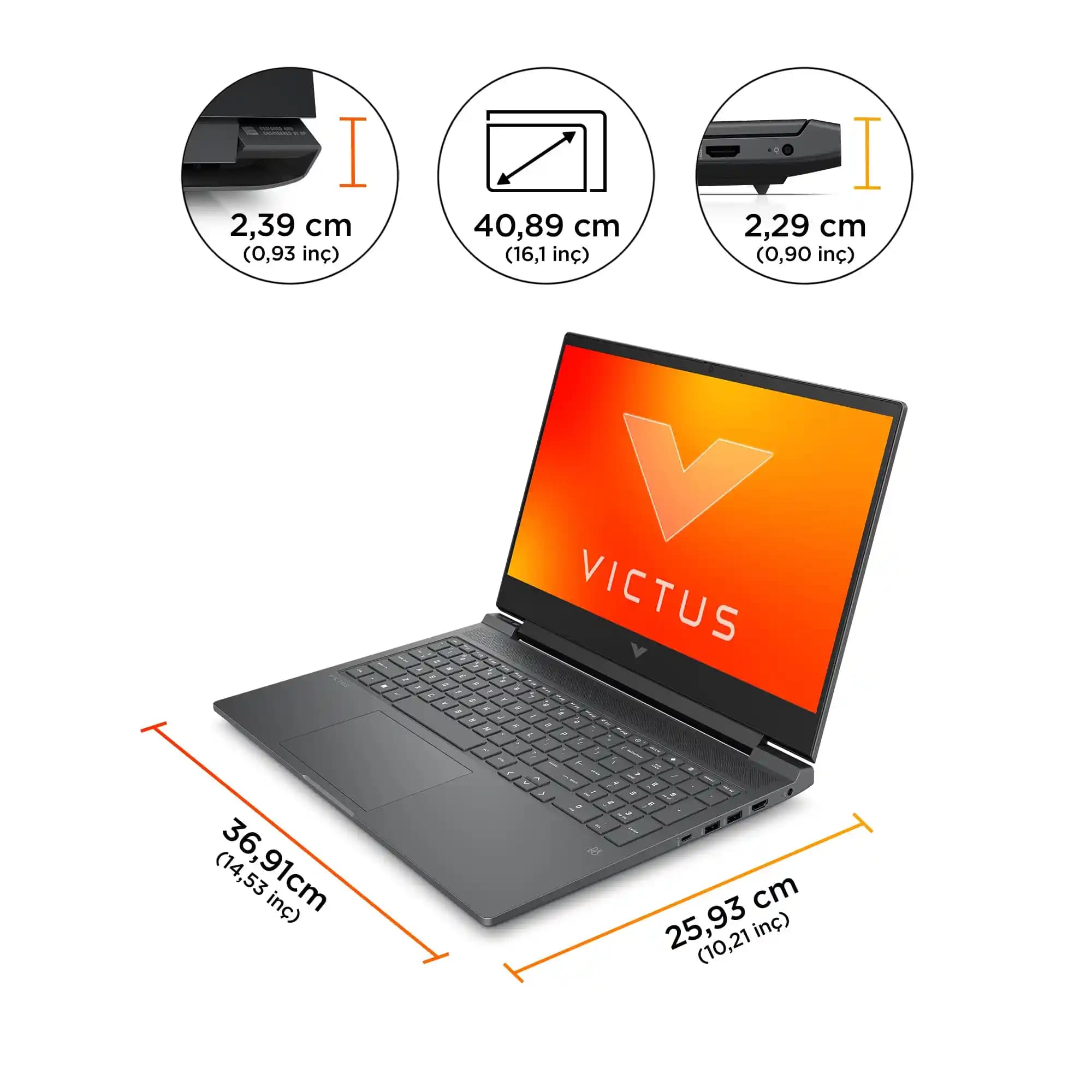 HP Victus 16 S0046NT: Oyun ve Çok Amaçlı Kullanım İçin Yüksek Performanslı Dizüstü Bilgisayar