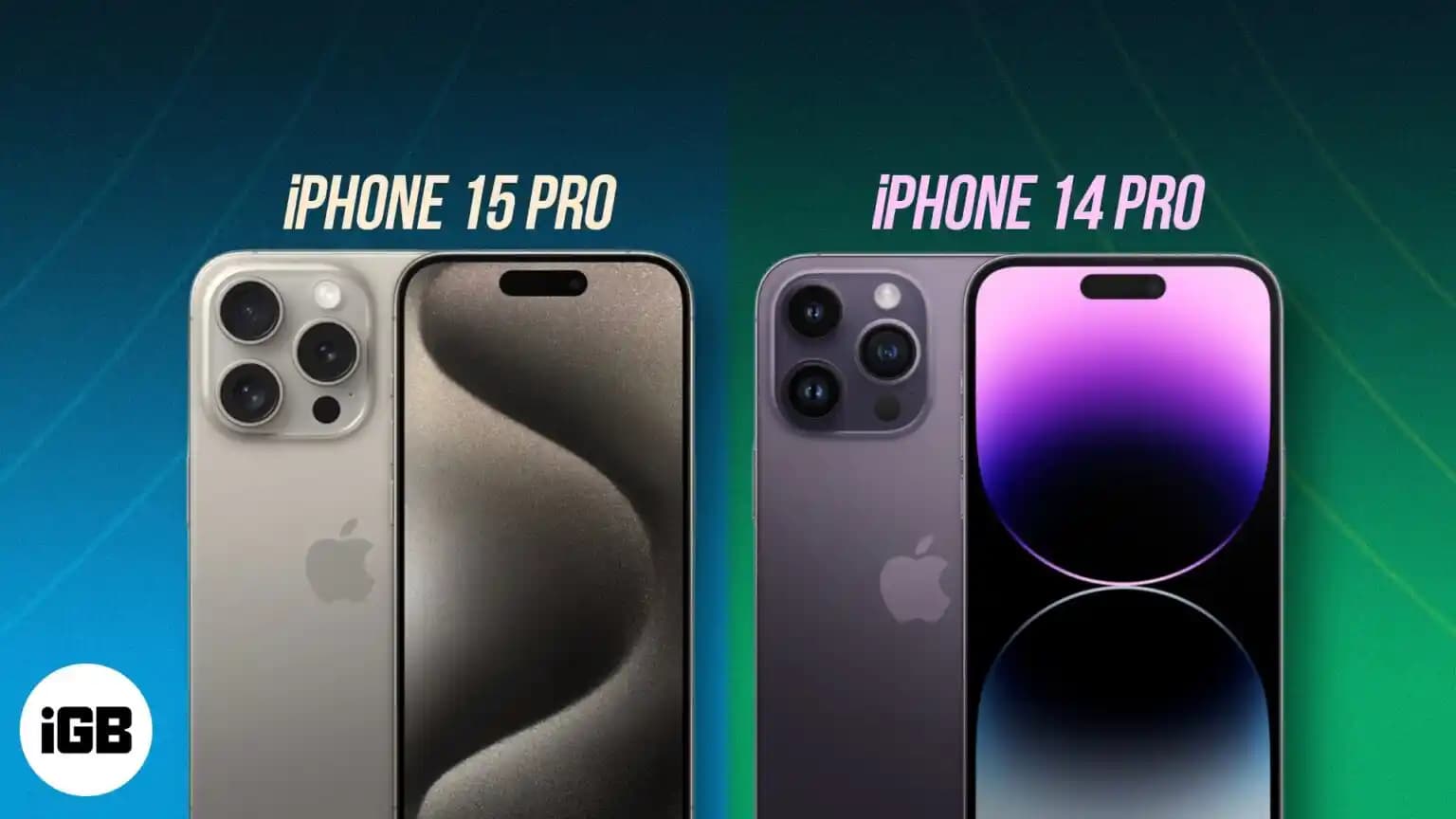 iPhone 15 Pro ve iPhone 14 Pro Karşılaştırması: Tasarım, Performans ve Kamera Özellikleri