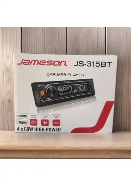 Jameson JS-315BT Oto Teyp: Bluetooth ve Yüksek Ses Kalitesi ile Araç İçi Eğlence Çözümü