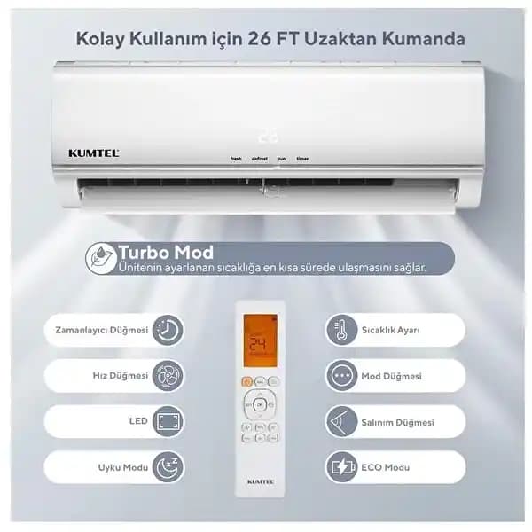 Kumtel Klima 12000 Özellikleri ve Performans Değerlendirmesi