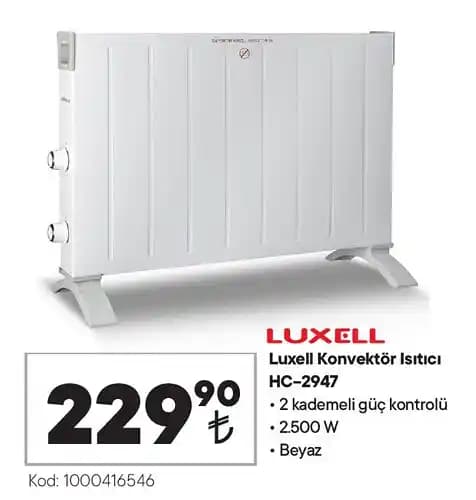 Luxell HC-2947 Konvektör Isıtıcı Özellikleri ve Kullanım Değerlendirmesi