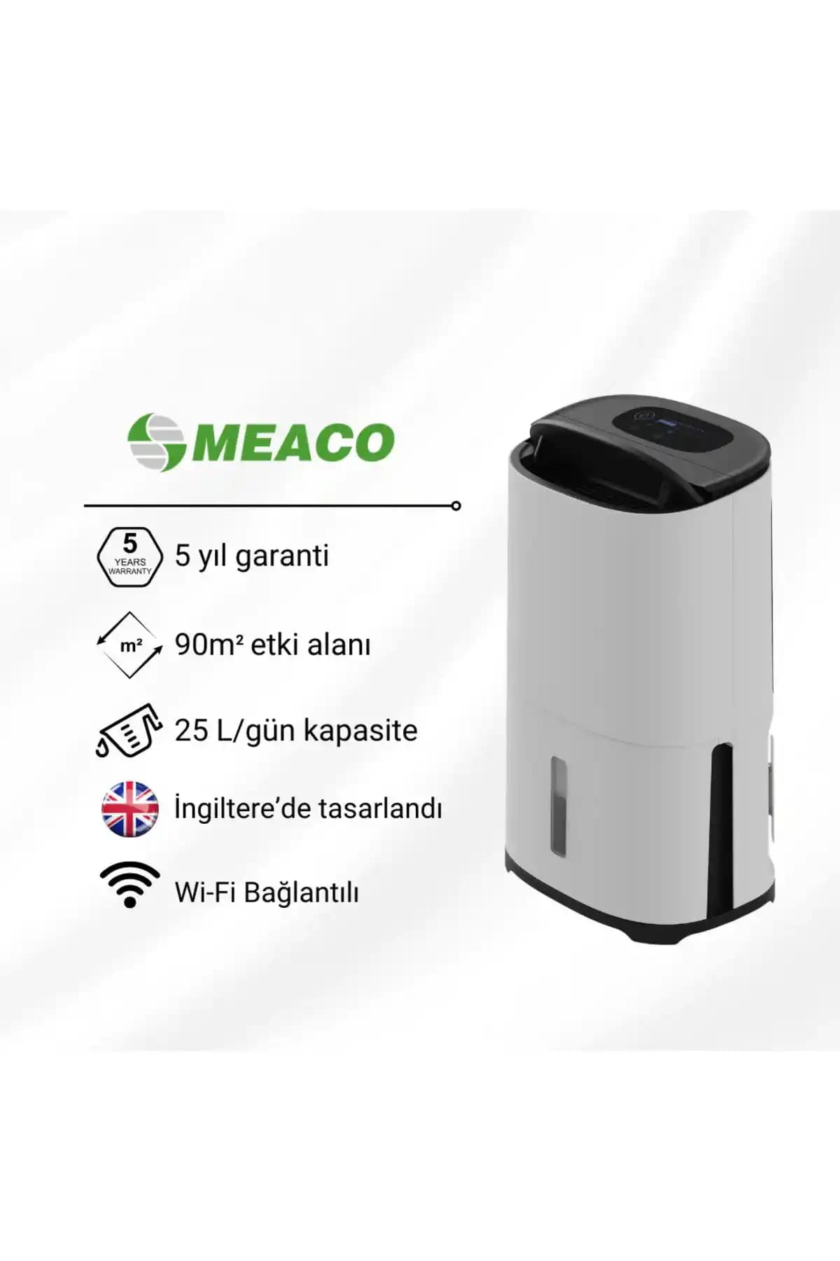 Meaco Nem Gidericiler: Ev ve Ofis İçin Otomatik ve Enerji Verimli Nem Kontrol Çözümü