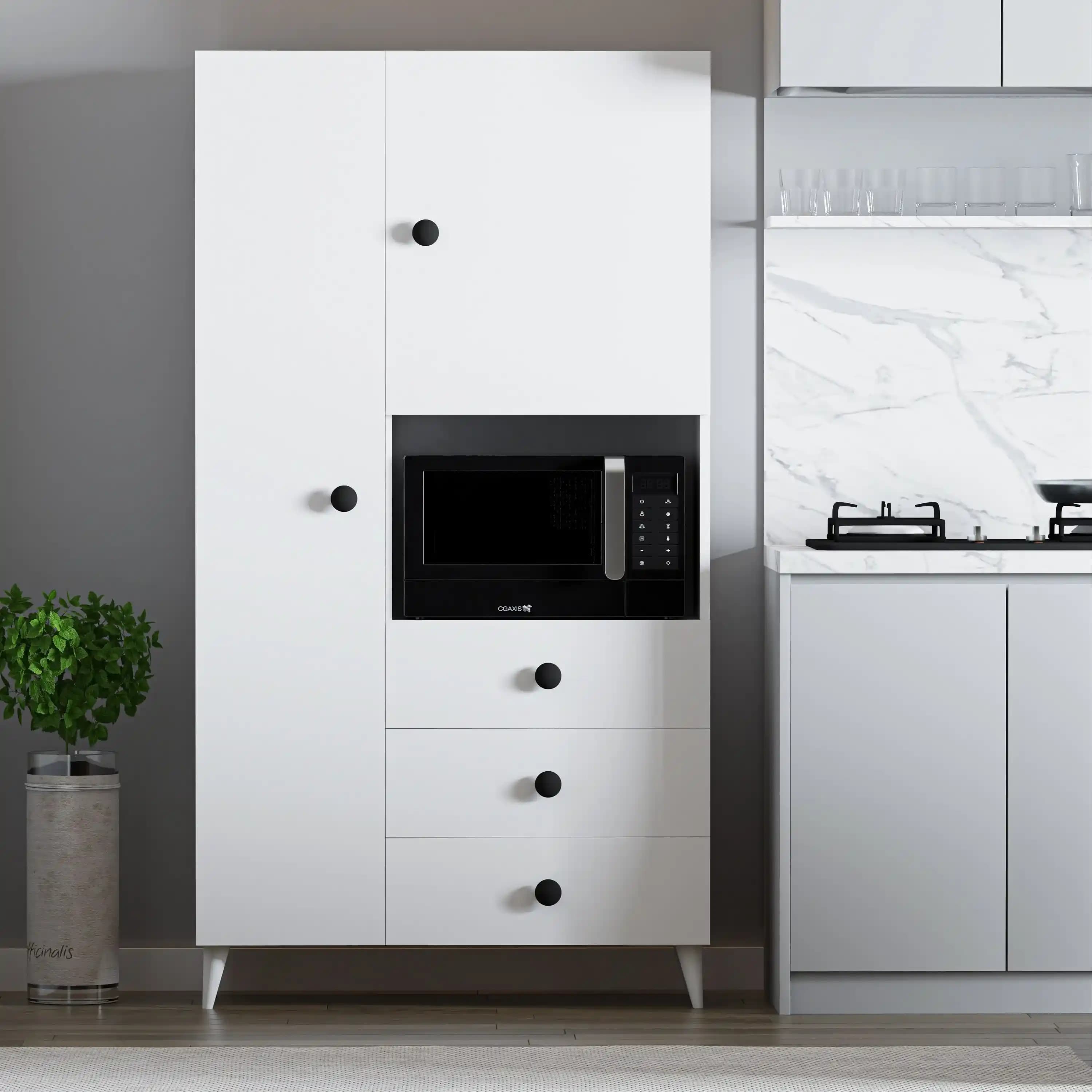 Mini Mikrodalga Fırınlar: Küçük Alanlar İçin İşlevsel ve Pratik Çözümler