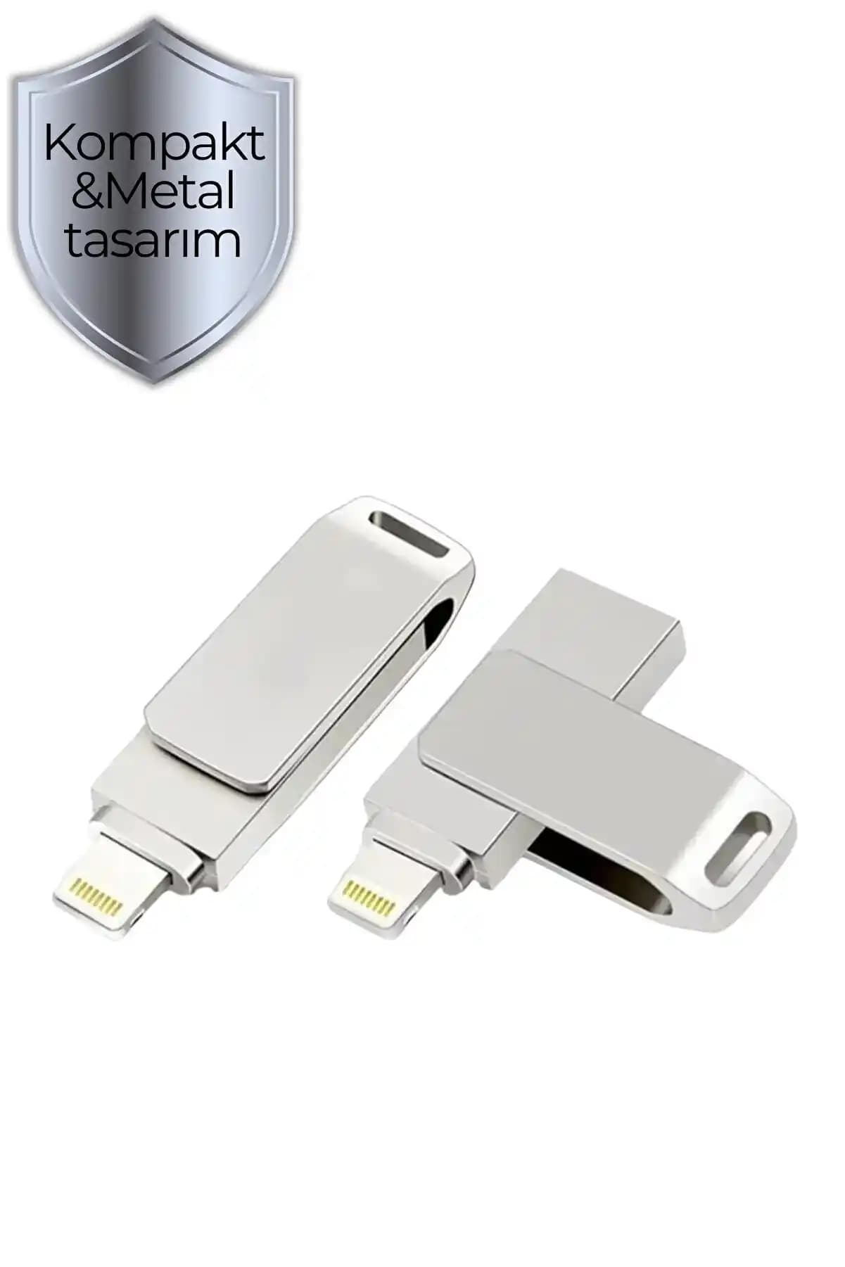 OCADO 128 GB Flash Bellek ve iPhone Uyumlu Taşınabilir Depolama Çözümleri