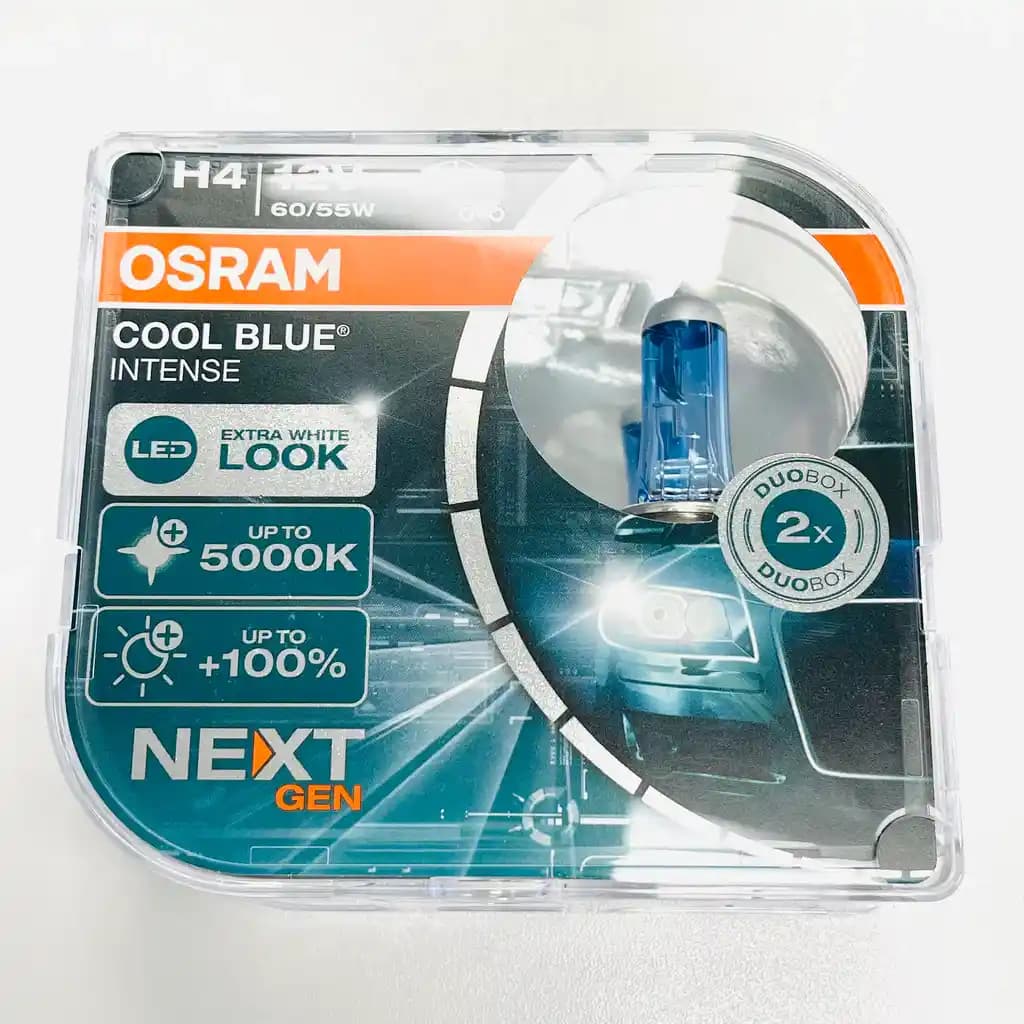 Osram H4 Cool Blue Intense Next Gen 5000K: Yüksek Performanslı Otomotiv Far Ampulü