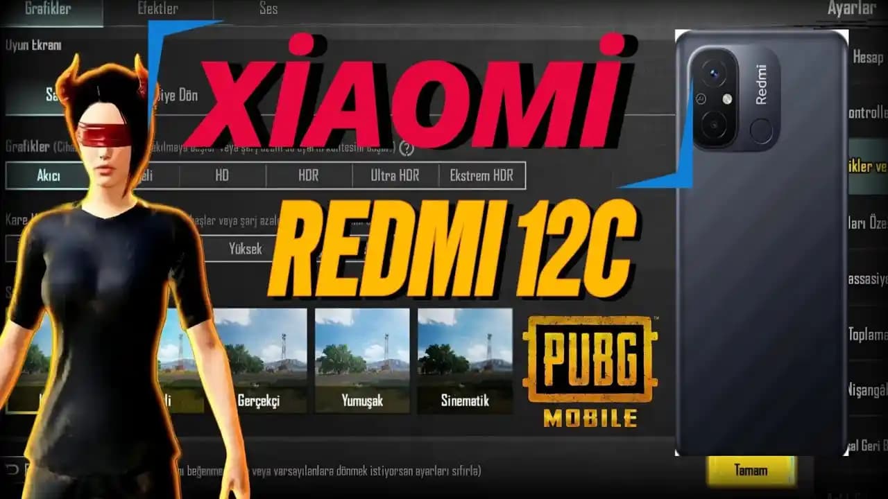 Redmi 12C'nin PUBG FPS Performansı ve Oyun Deneyimi Analizi