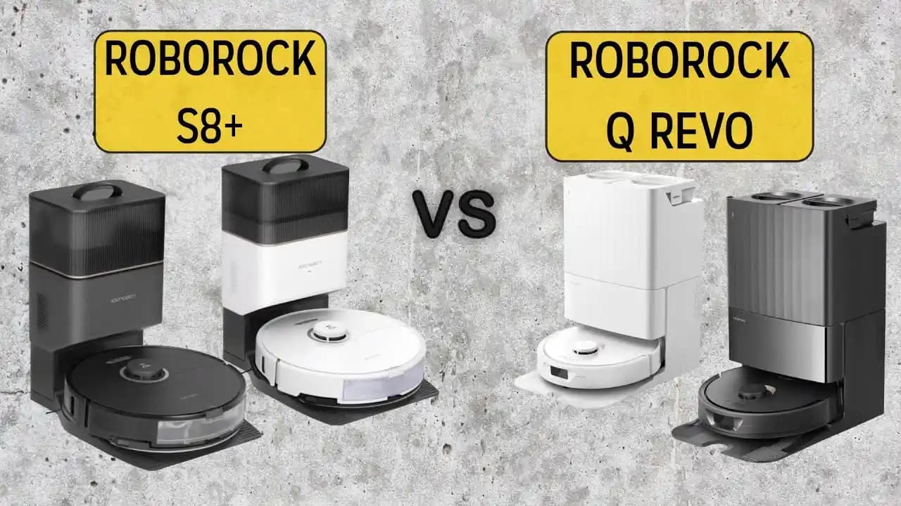 Roborock S8 Pro Plus ile Qrevo L Modeli Karşılaştırması: Teknoloji ve Fonksiyonellik Analizi