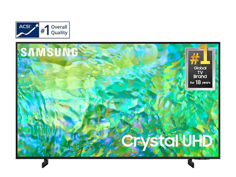 Samsung CU8000 OLED Teknolojili 55 İnç Akıllı Televizyon Gelişmiş Görüntü ve Ses Özellikleri
