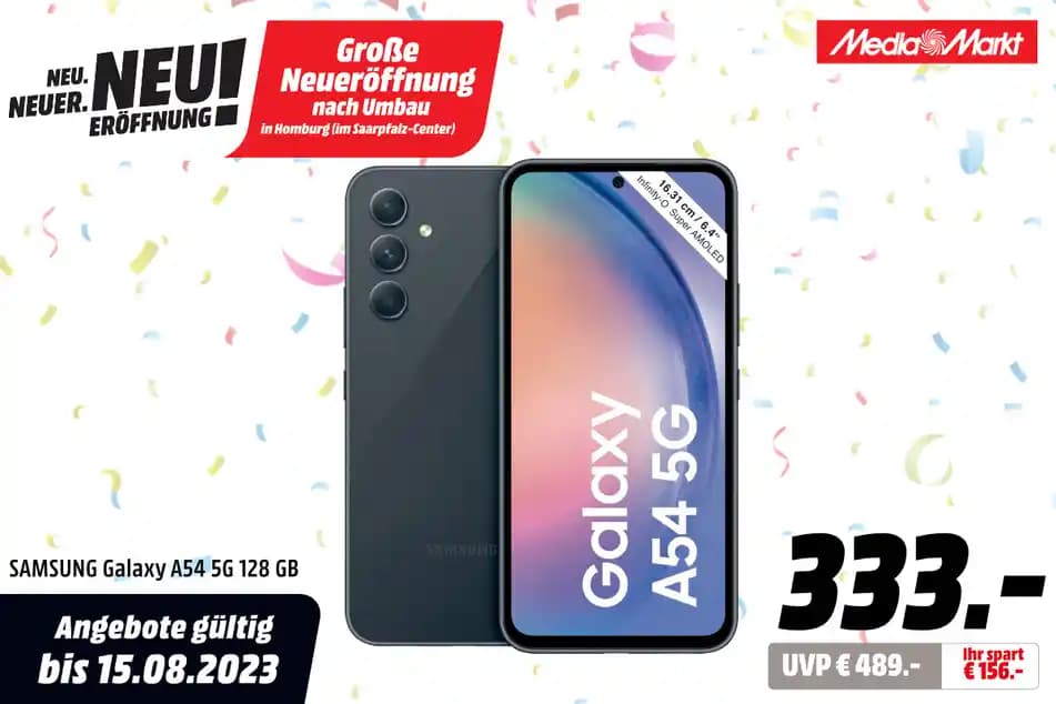Samsung Galaxy A54 ve Mediamarkt Türkiye'deki Elektronik Ürünlerin Güncel Durumu