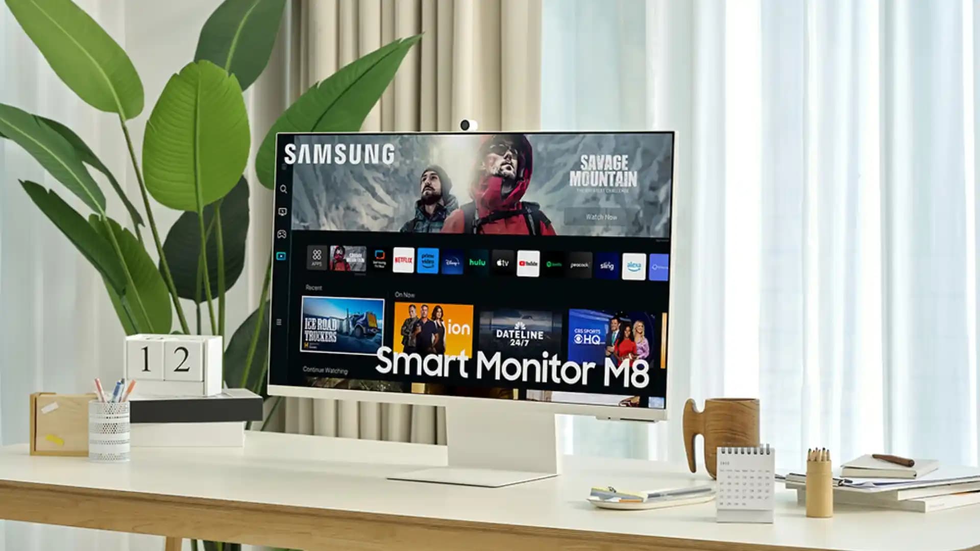 Samsung M8 Monitör: Çok Yönlü Kullanım ve Yüksek Görüntü Kalitesi Sunan Modern Ekran