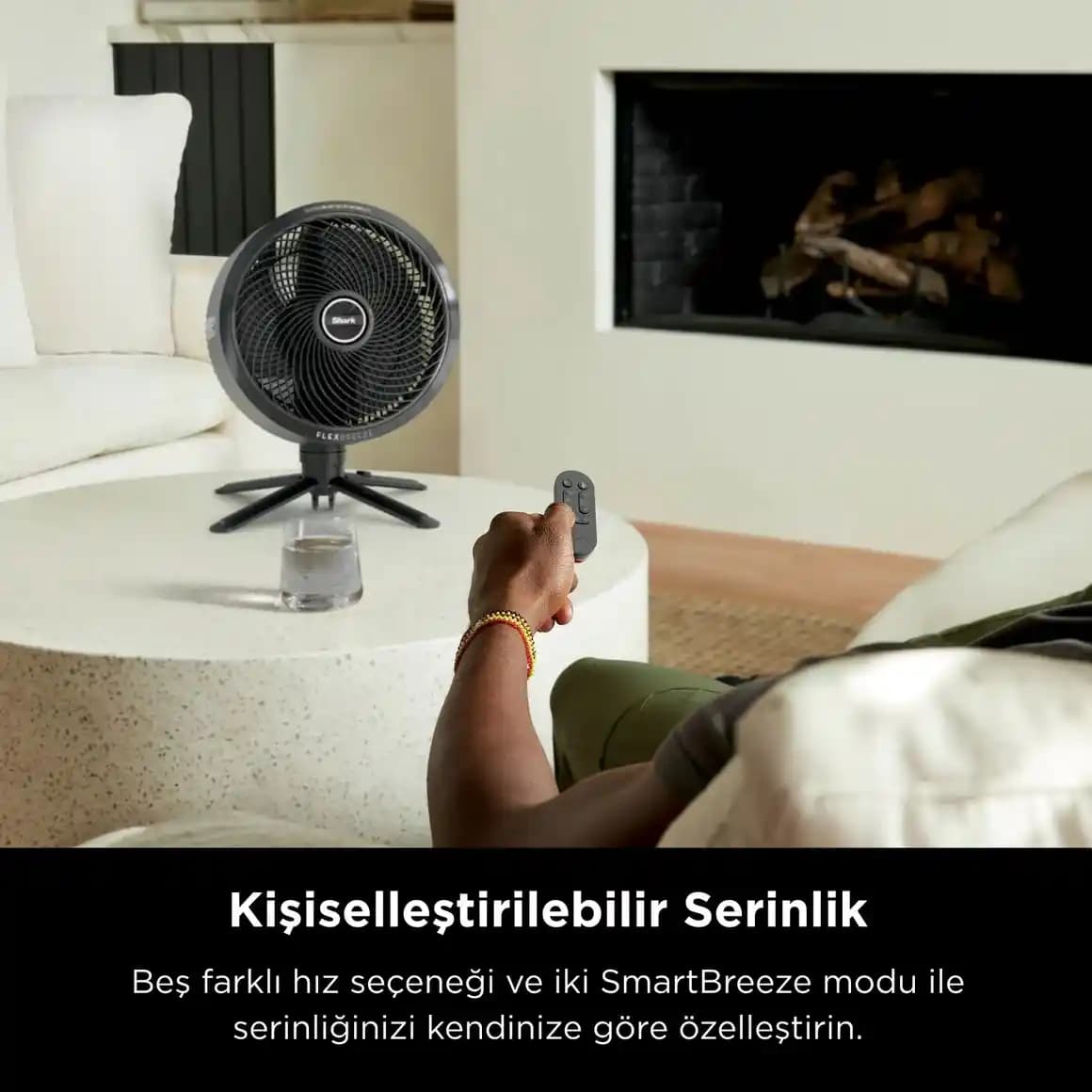 Shark Flexbreeze Promist Taşınabilir Buharlı Fan ile Konfor ve Enerji Verimliliği Sağlayın