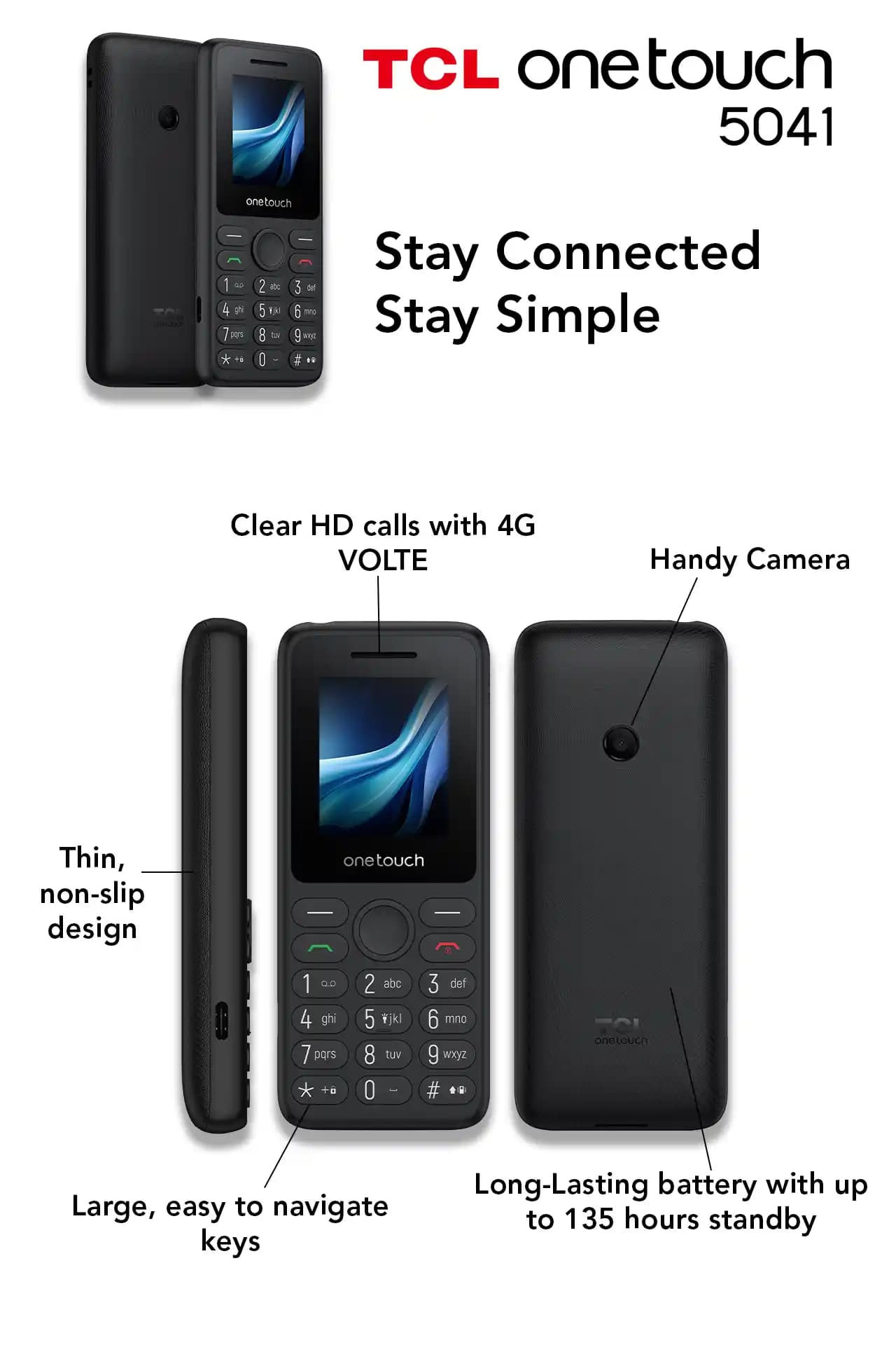 TCL 5041 Modeli Elektronik ve Ev Aletleri Sektöründe Güncel Bir Seçenek