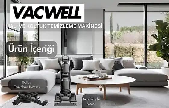 Vacwell Hidro Halı ve Koltuk Yıkama Makineleri: Yüksek Performanslı Temizlik Çözümleri