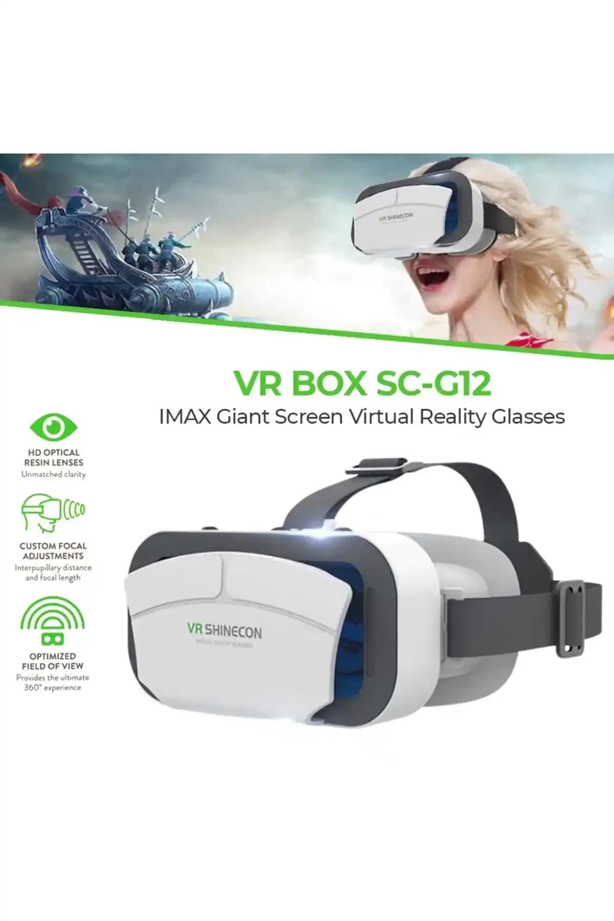 VR Shinecon G12 Modeli ve Sanal Gerçeklik Teknolojilerindeki Güncel Durum