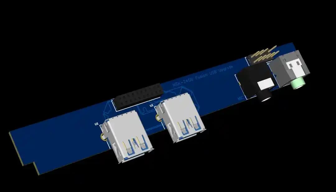 Antec Silver Fusion HTPC Kasa Ön IO Kartı PCB Tasarımı ve Yükseltme Süreci Detayları