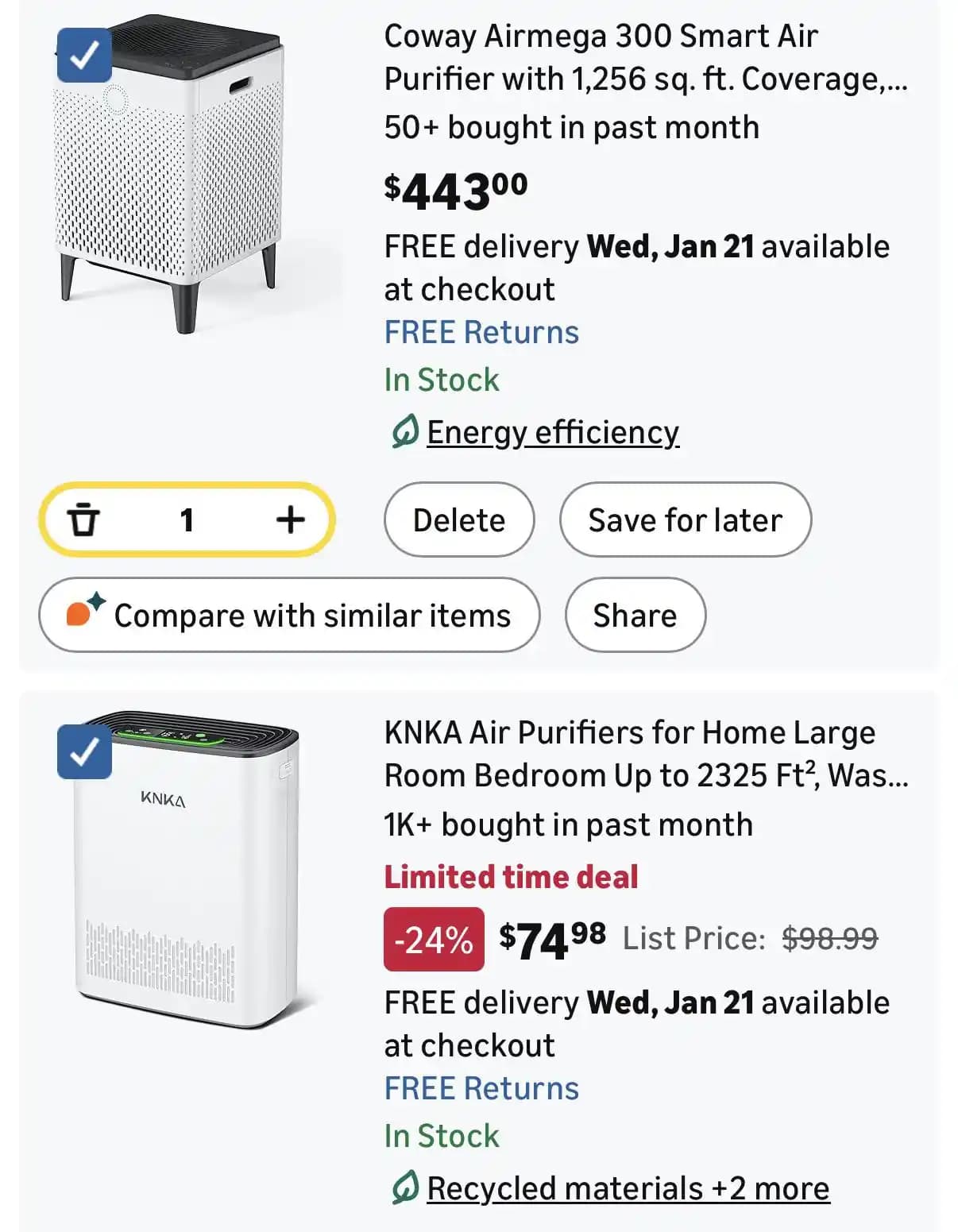 Coway ve KNKA Hava Temizleyicileri Arasındaki Performans ve Seçim Kriterleri