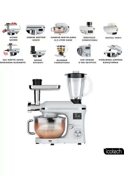 Icotech SM50 ve Karaca Powercast Chef Mikserleri Karşılaştırması: Özellikler ve Kullanıcı Yorumları