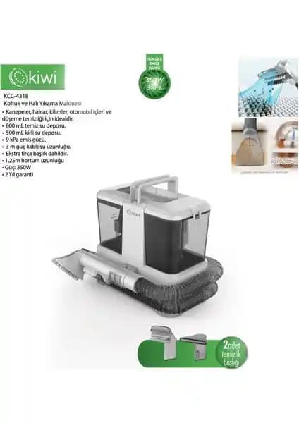 Kiwi KCC-4318 ve KCC-4320 Koltuk ve Halı Yıkama Makineleri Karşılaştırması ve Özellikleri