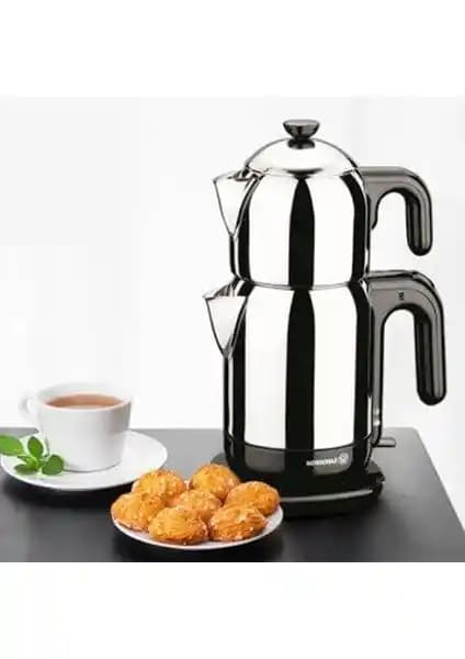 Korkmaz A369 Demtez InoxSiyah ve Moulinex 1500 Watt Çay Makinesi Karşılaştırması