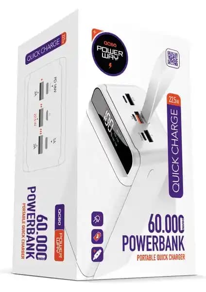 Powerway Pd 22.5W ve Xiaomi Mi Powerbank Boost Pro 30000MAH Karşılaştırması