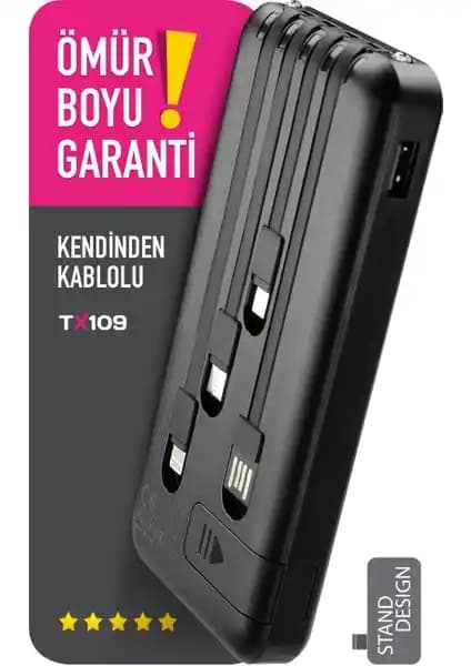 Powerway TX109 ve Ttec AlumiSlim LCD 10000mAh Taşınabilir Şarj Aletleri Karşılaştırması