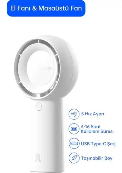 Taşınabilir El Fanları Karşılaştırması: Jisulife Life5 Plus ve Xenon Smart modelleri