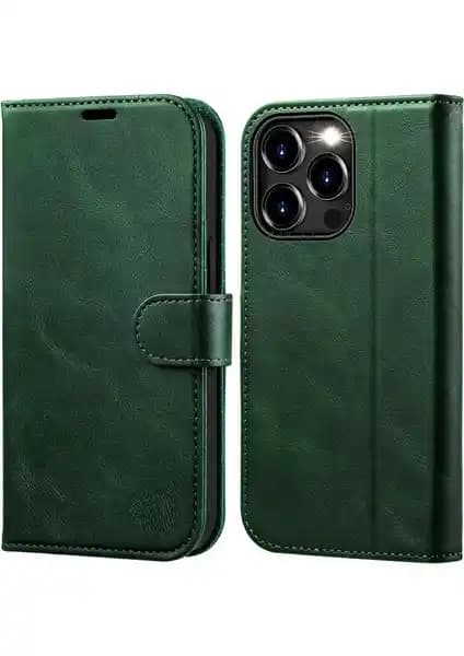 Apple iPhone 13 Pro Max için yüksek kaliteli deri tam kaplama kılıfı detaylı inceleme