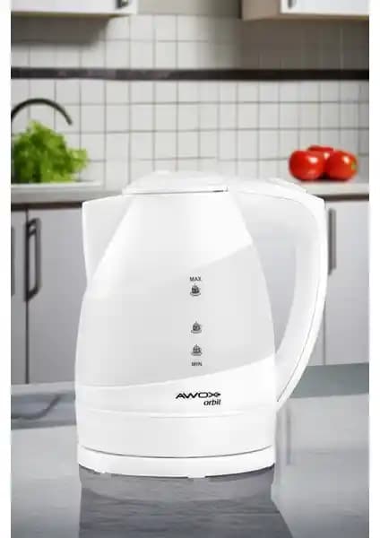 Awox Orbit Gizli Rezistanslı Kettle Beyaz: Modern Tasarım ve Kullanım Analizi