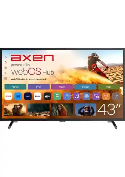 Axen AX43DIL540 43 İnç Full HD Smart LED TV Detaylı İnceleme ve Özellikler