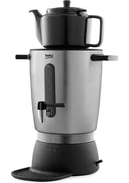 Beko SE 8035 I Porselen Demlikli Semaver ve Korkmaz Çayşef InoxSatin Semaver Karşılaştırması