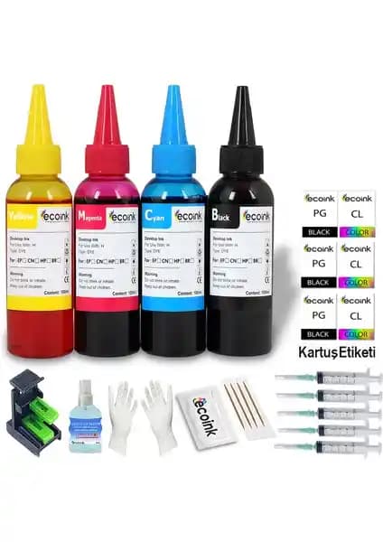 Ecoink HP 305 ve Deskjet 2710-2720 Uyumlu Dolum Seti İncelemesi ve Kullanım Rehberi