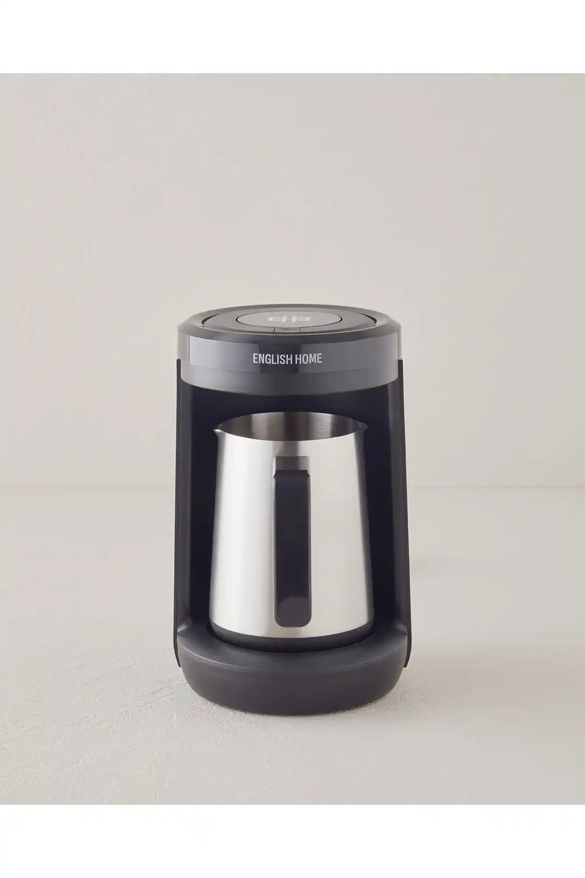 English Home Tkm 6001 Çelik Kahve Makinesi Modern Tasarım ve Fonksiyonellik