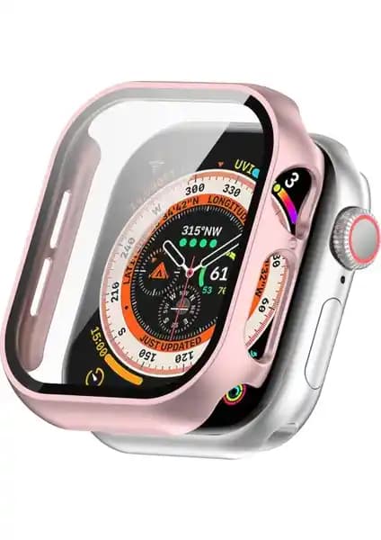 Fibaks Apple Watch Series 10/11 42MM Kılıf ve Ekran Koruyucu Tam Koruma ve Şıklık