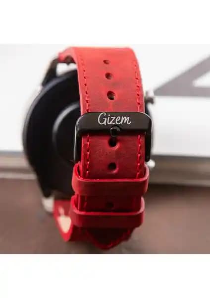 Huawei Watch GT için şık ve dayanıklı deri kordonlar, çeşitli renk ve uzunluk seçenekleriyle