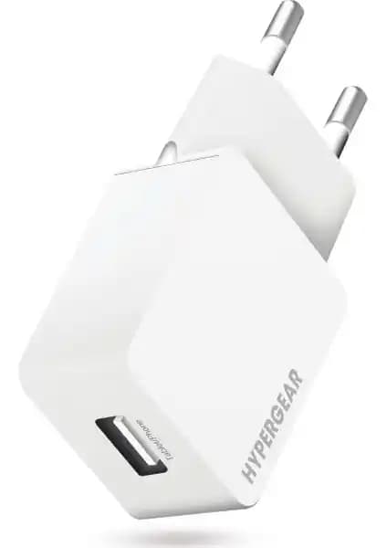 Hypergear Duvar Şarjı 2.1A Beyaz: Güvenilir ve Hızlı Şarj Çözümü