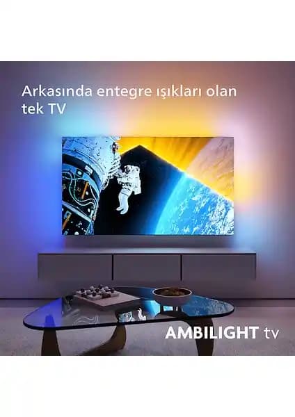 Philips 55OLED809/12 55 İnç 4K OLED Smart TV Ambilight ve Uydu Alıcısı ile Yüksek Kalite