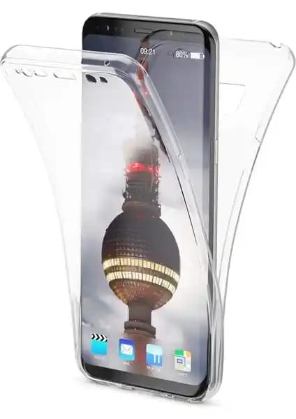 Prolysus Samsung Galaxy S8 Plus 360 Derece Tam Koruma Şeffaf Kılıfı Günlük Kullanım İçin