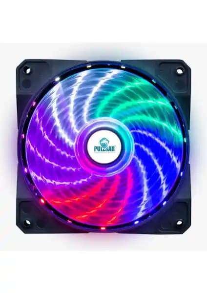 Pullsar RGB Fan 120 mm: Estetik ve Sessiz Bilgisayar Kasası Fanı Özellikleri ve Performansı