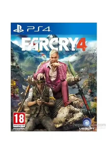 Ubisoft Far Cry 4 PS4 Oyunu: Gelişmiş Grafikler ve Çok Oyunculu Deneyim