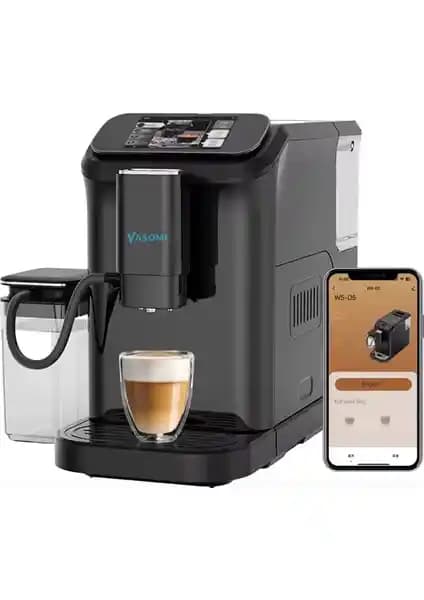 Yasomi Brewsta Ws-D5 Otomatik Espresso Makinesi: Modern Tasarım ve Üstün Performans