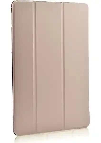 Apple iPad 7. Nesil 10.2" Altın Renkli Smart Cover Kılıfı Şık ve Koruyucu Tasarım